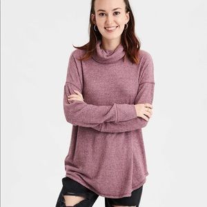 American Eagle Turtleneck Long Sleeve T-shirt 💜